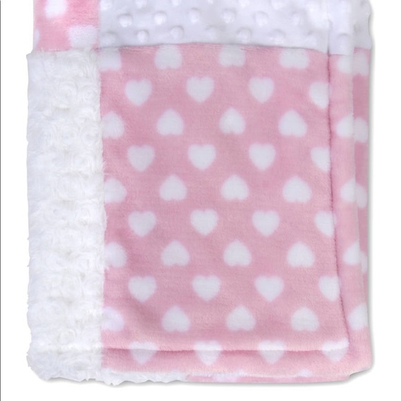 NWT- Baby Girl Blanket & Snuggler - Picture 3 of 6